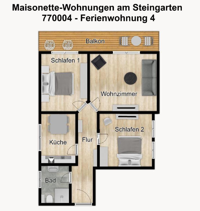 Maisonette-Wohnungen Am Steingarten - Ferienwohnung 4 Wangerooge Dış mekan fotoğraf